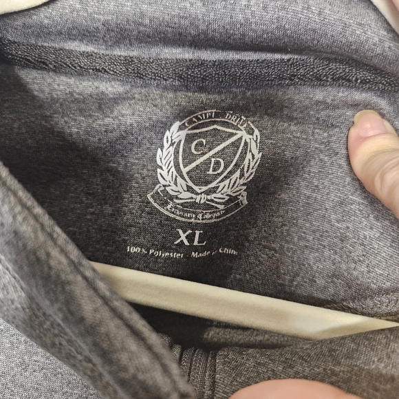 Campus Drive Exclusively Collegiate Men's Missouri Full Zip Heavy Track Jacket - Picture 6 of 9